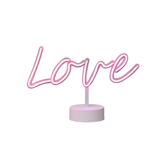 12.5&#x22; Neon Pink Love Light Sign by Ashland&#xAE;